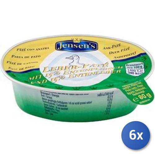 Multipack jensen pate - 6x,