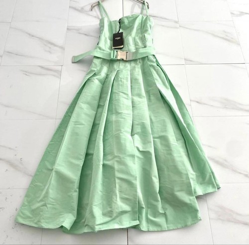 Cintura abito fendi verde - cintura,