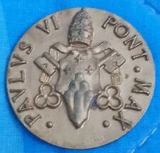 MEDAGLIA PAOLO VI PONT. MAX.  - MINGUZZI 1967 dorata