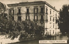 NP4251 - SCAFATI SALERNO - PALAZZO MUNICIPALE NON VIAGGIATA