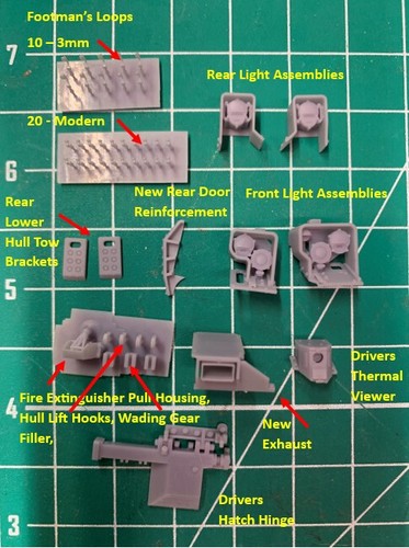 Tamiya m2a2 ods - tamiya, bradley