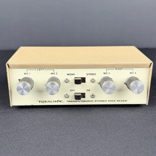 Mixer microfono stereo - mixer,