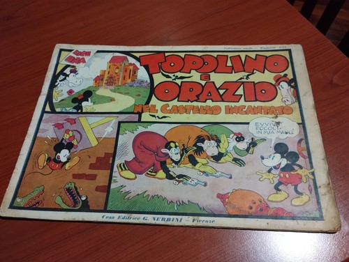 Topolino orazio nel castello - e,