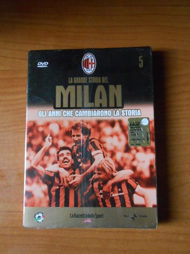 Dvd storia del milan - del, n.5