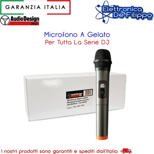 Microfono gelato per tutta - gelato,