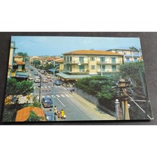 Cartolina Marina di Pietrasanta - Via Versilia