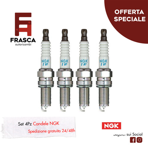 Candele pezzi ngk fiat - candele, punto