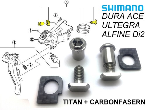 Kit viti bloccaggio shimano - kit, di