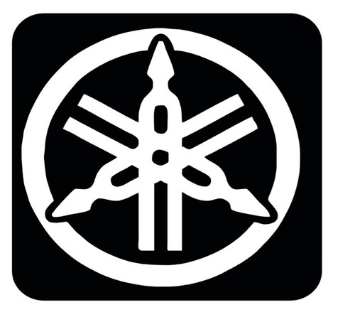 Yamaha vinyl sticker - 4x,