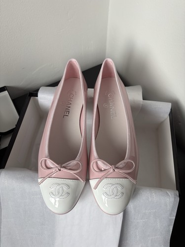 Ballerine chanel bambino rosa - chanel,