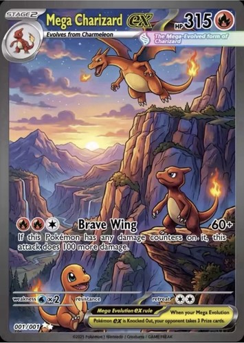 Charizard art cardboard - ,