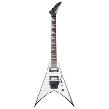 Jackson JS32 King V White w/ Black Bevels - chitarra elettrica