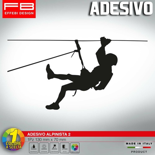 Adesivo sticker alpinista - sticker,
