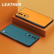 Custodia telefono in pelle di