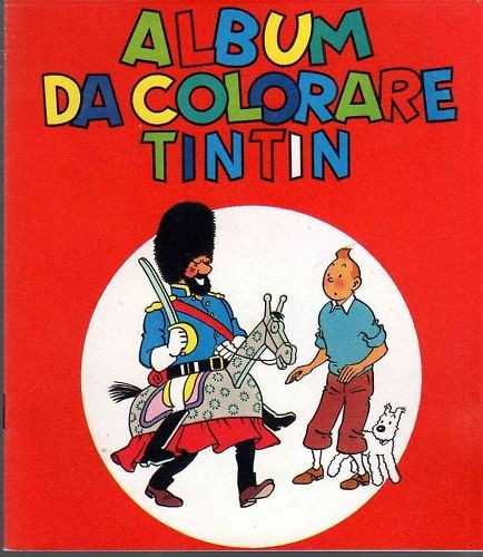 Album rosso colorare tin - rosso, di