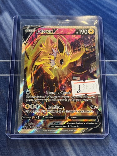 Pokémon tcg jolteon full - v,