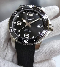 Orologio Uomo Longines Hydroconquest Automatico 39mm Quadrante Nero L3.780.4.56.9