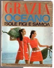 GRAZIA - N 1372, 4 GIUGNO - 1967 - OCEANO ISOLE FIGI E SAMOA