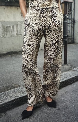 Pantalone zara stampa - pantalone,