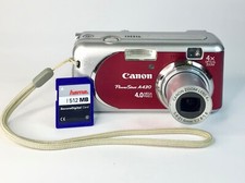 CANON POWER SHOT A430 4.0 MEGA
