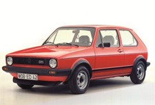 Volkswagen Golf MKI GTI rouge