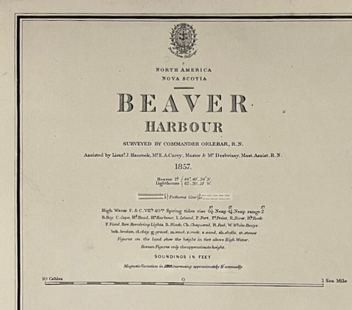 1857 beaver harbour nuova - harbour,