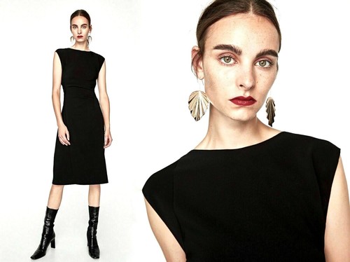 Zara abito nero classico - zara,