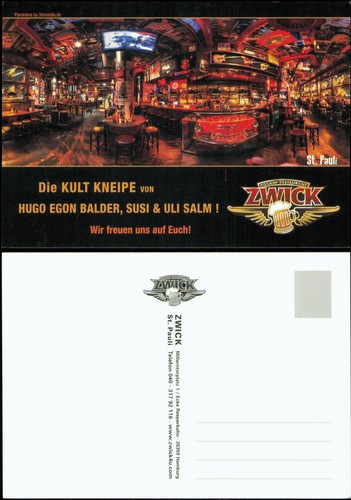 Cartolina pauli hamburg - st., pauli-hamburg