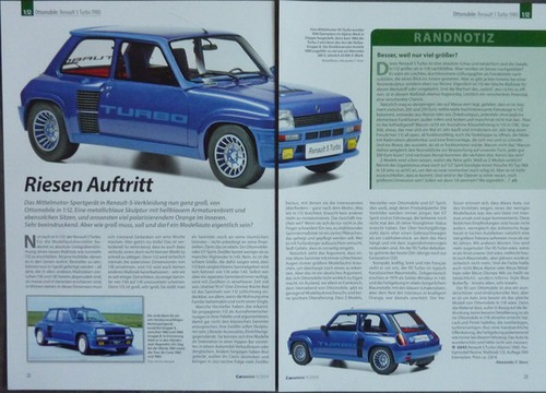 Renault turbo alpine - 5, in
