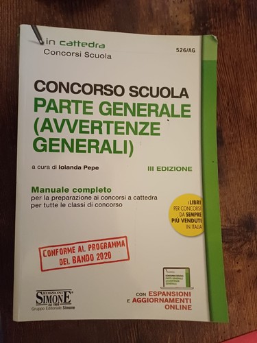 Libro concorso scuola - libro,