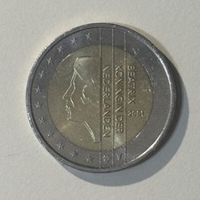 Moneta 2 Euro Rara 2001