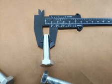 PERNO M10X1 BULLONE PASSO FINE