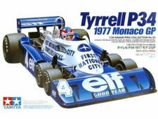TAMIYA 20053 Tyrrell P34 Monaco 1977 1:20 F1 Kit modellino auto