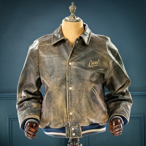 Giacca pelle vintage anni - di,