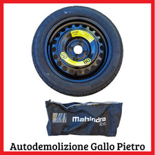 Kit ruota ruotino di scorta 15 KIA stonic 2024 yb 1.2 lpg con cric chiave