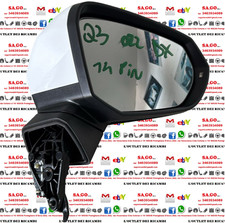 SPECCHIETTO RETROVISORE ELETTRICO DESTRO DX AUDI Q3 II° ANNO 2022 PIN/FILI 14