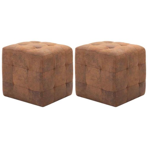 Vidaxl comodini marrone - 2, pz