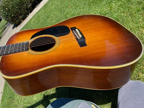 1975 martin sunburst - 1975, d-28