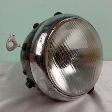 FARO ANTERIORE CEV TIPO 130 ORIGINALE MOTO GUZZI DUCATI EPOCA '50 '60 CON CHIAVE