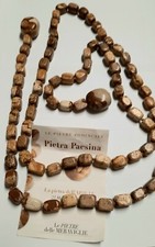 Splendida collana in PIETRA PAESINA - la pietra della protezione