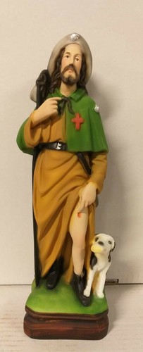 Statua san rocco - di,