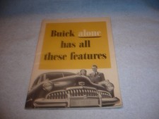 1949 BUICK solo ha tutte