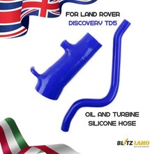 Tubo Silicone Per Land Rover Discovery 2 TD5 Blu 🔵 Turbina + Recupero Olio
