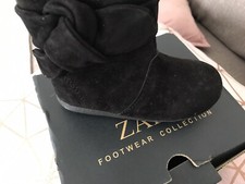 Stivali Zara bambina neri con