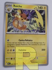 Raichu ® Evoluzioni A Paldea PAL 064/193 ® Non Comune ® Pokemon ® Italiano