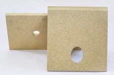 Vermiculite S800 Alta Densità 25 mm – 245×370 mm – Pannelli Refrattari Tagliati