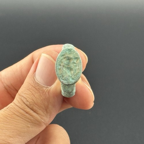 Anello bronzo antico romano - bronzo,