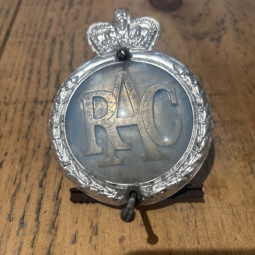 Rac plastic badge automobilia - plastic,