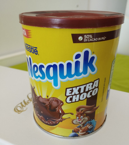 Scatola latta nesquik - scatola,