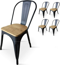 - Set Di 4 Sedie in Metallo